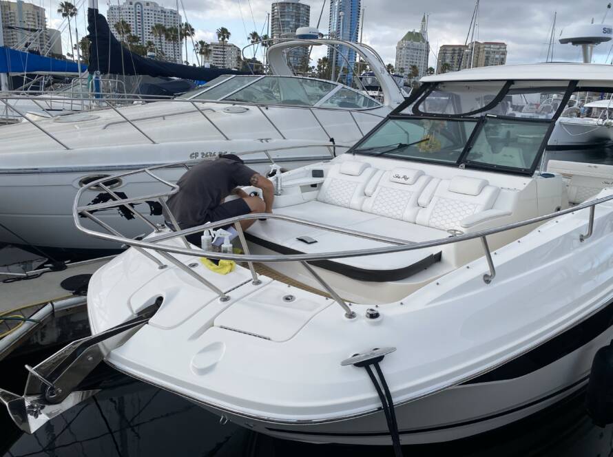 Yacht Wash & Detail In Long Beach